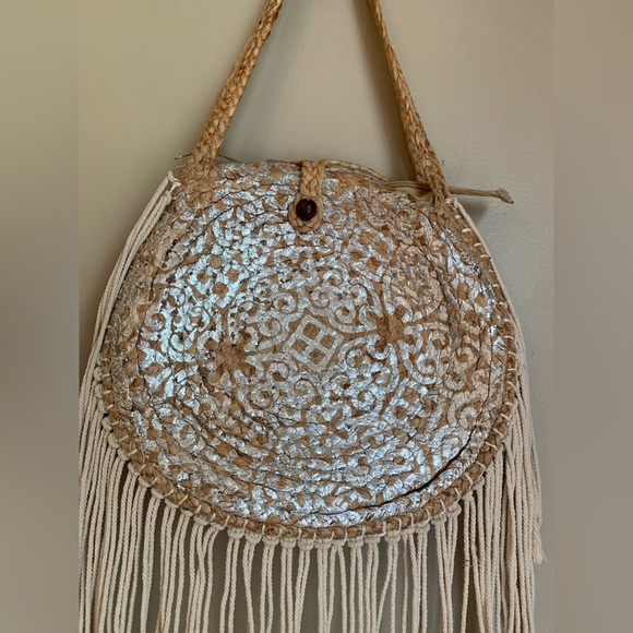 Z &L straw woven fringe boho bohemian bag purse
Festival western country - Picture 2 of 8